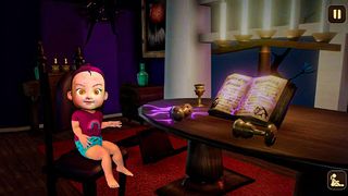 Baby in Pink Horror House Game - Screenshot 3