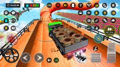 Mega Ramp Cargo Truck Stunts - Screenshot 3