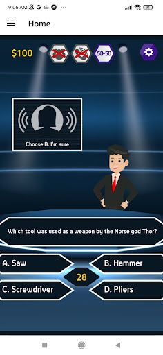 Millionaire Quiz Game Tv - Screenshot 3