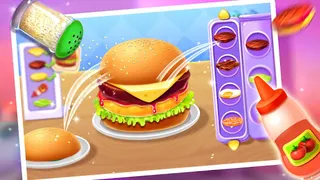 Yummy Hamburger Cooking Game - Screenshot 2