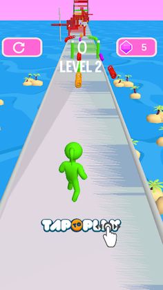 High Neck Stack Run - Screenshot 1