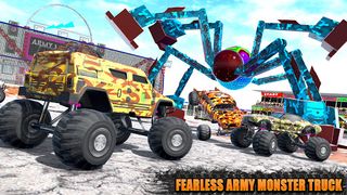 Army Monster Truck Game Derby - Screenshot 3