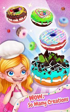 Sweet Donut Cake Maker - Screenshot 3