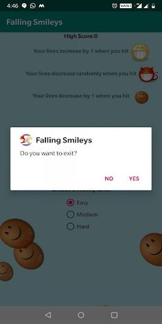Falling Smileys - Screenshot 3