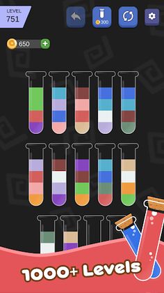 Water Sort - Color Puzzle - Screenshot 3