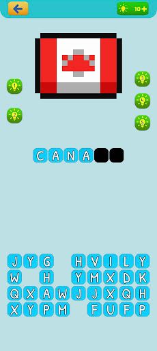 Pixel Flag Quiz - Screenshot 2