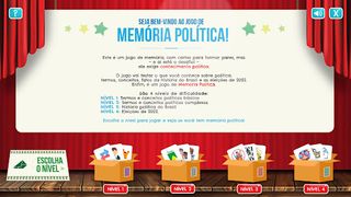 Jogo: Memória Política-Teste - Screenshot 1
