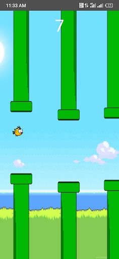 Flying Flapy Bird - 2D - Screenshot 2