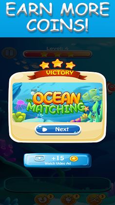 Tiles Match - Ocean Match game - Screenshot 3