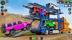 Offroad SUV Jeep Transporter - Screenshot 4
