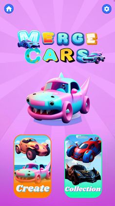Merge Cars Game 3D - Screenshot 1