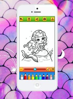 Pixeame Mermaid Coloring Games - Screenshot 3