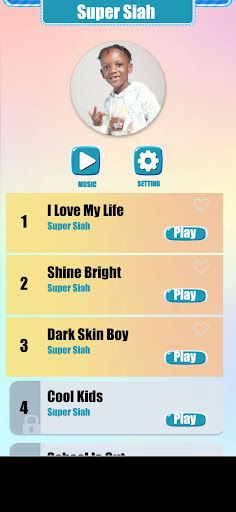 Super Siah Music Tiles Game - Screenshot 1