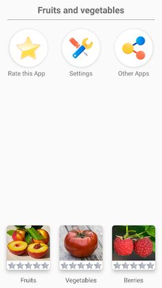 Fruits and Vegetables, Berries - Screenshot 1