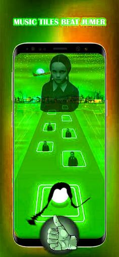 Wednesday Addams - Tiles Hop - Screenshot 4