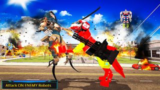 US Police Dog Robot Crime Game - Screenshot 3