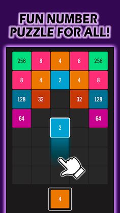 Merge Blocks 2048: Number Game - Screenshot 1