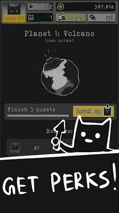 Cat Adventure Realm Space Idle - Screenshot 2