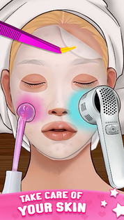 ASMR Doctor Game: Makeup Salon - Screenshot 4