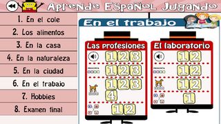 Learn Spanish by playing - Screenshot 2