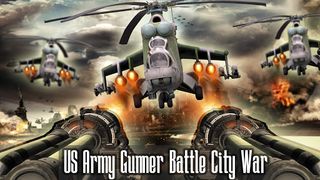 US Army Gunner Battle City War - Screenshot 1