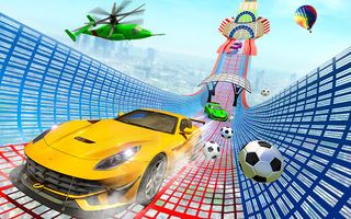 Flying Superhero Car Stunts 3D - Screenshot 3