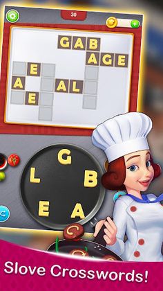 Word Chef - Design restaurant - Screenshot 2