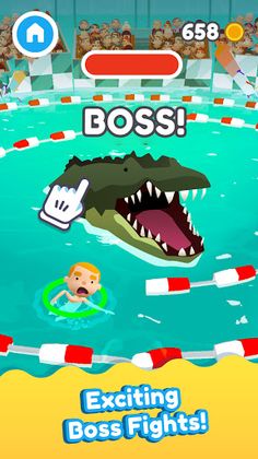 Shark Escape 3D - Swim Fast! - Screenshot 3