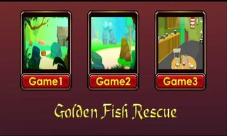 Golden Fish Rescue Escape - Es - Screenshot 1