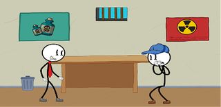 Stickman Funny School Escape - Screenshot 1