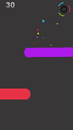 Color ZigZag Ball - Screenshot 2