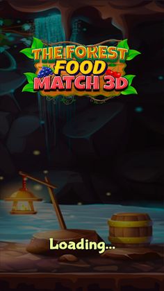 Tile Forest Food Match 3D - Screenshot 1