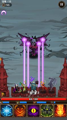 라스트 서머너 : 타워 디펜스 RPG - Screenshot 2