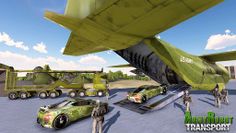 US Army Tank Robot Cargo Plane - Screenshot 4