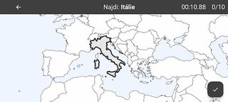 Slepá mapa ČR - Kraje, Řeky,.. - Screenshot 1