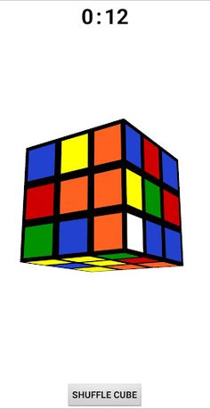 Rubiks cube - Screenshot 4
