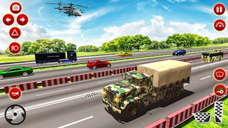 Army Truck Driving Army Games - Screenshot 2