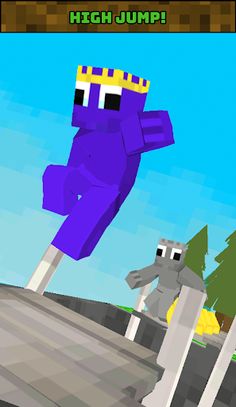 3D Rainbows Friends Run - Screenshot 2