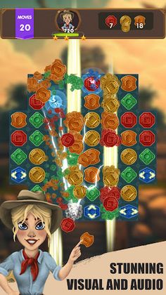 Montesuma Islands - Match 3 - Screenshot 1