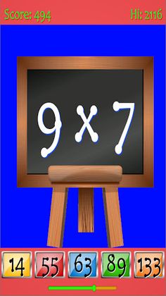 Speed Tables Pro Math Quiz - Screenshot 2