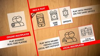 Real Carrom - 3D Multiplayer G - Screenshot 2