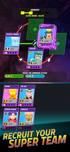 Superheroes Idle RPG League - Screenshot 2