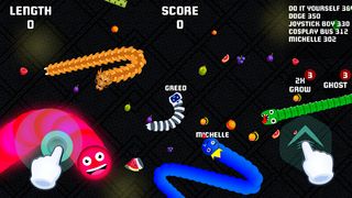Worms io Gusanos Snake Game - Screenshot 2