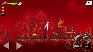 Stickman Hunter Monster World - Screenshot 1