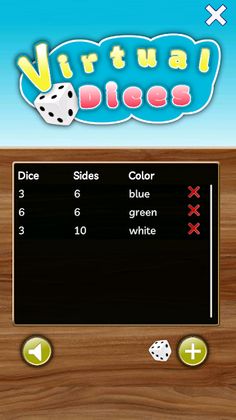 Virtual Dices 3D - Screenshot 4