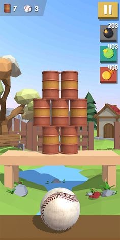 Throw Ball: Smash Hit - Screenshot 1