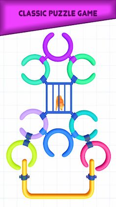 Rotate the Color Rings Puzzle - Screenshot 3