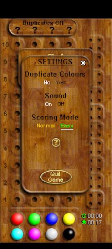 Simply Mastermind - Screenshot 2