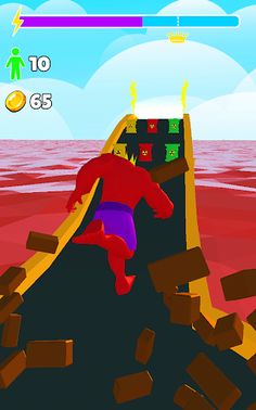 Muscle Hero: Color Rush Runner - Screenshot 3