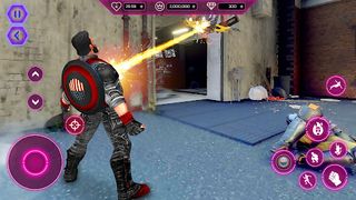 Captain hero vs Iron Hero - Screenshot 2